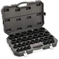 6 Point SAE Socket Set, 29 Pcs, Impact, 3/4" Drive Size R.M.G. Prévention
