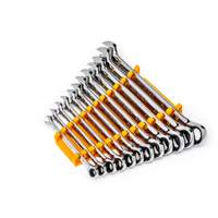 90-Tooth 12 Point Wrench Set, Ratcheting Combination, 12 Pieces, Metric R.M.G. Prévention