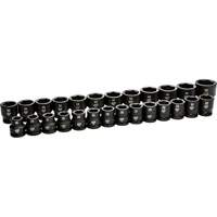 6 Point Metric Socket Set, 26 Pcs, Impact, 3/4" Drive Size R.M.G. Prévention