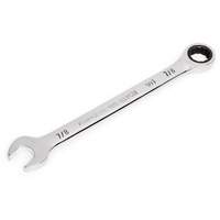90-Tooth Ratcheting Combination Wrench, 12 Point, 7/8", Chrome Finish R.M.G. Prévention