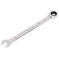 90-Tooth Ratcheting Combination Wrench, 12 Point, 10 mm, Chrome Finish R.M.G. Prévention