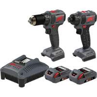 Compact Drill & Screwdriver Cordless Combo Tool Kit, Lithium-Ion, 20 V R.M.G. Prévention