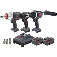 Screwdriver, Hammer Drill & Impact Driver Combo Tool Kit, Lithium-Ion, 20 V R.M.G. Prévention