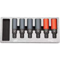 SAE/Metric Lug Nut Impact Socket Set, 6 Pcs, Impact R.M.G. Prévention