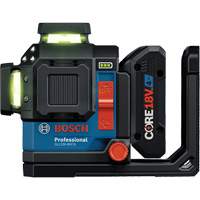Laser dalignement/nivellement 360 connect&eacute; &agrave; faisceau vert &agrave; trois points R.M.G. Prévention