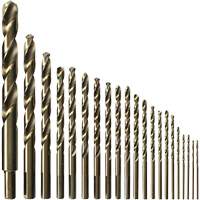 Drill Bit Set, 21 Pieces, Cobalt R.M.G. Prévention