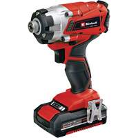 Cordless Impact Driver Kit, 1/4", 1240 in-lbs Max. Torque, 18 V, Lithium-Ion R.M.G. Prévention