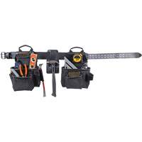 Phantom Collection 4-Piece Heavy-Duty Combo Apron, Leather, Black R.M.G. Prévention