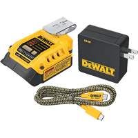 MAX*/FLEXVOLT &reg; 5 Amp USB Charging Kit, 20 V, Lithium-Ion R.M.G. Prévention