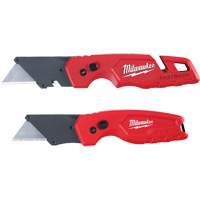 2-Piece FASTBACK Folding Utility Knife Set, Plastic Handle R.M.G. Prévention