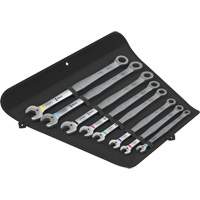 Joker 8 Spanner Set, Ratcheting Combination, 8 Pieces, Imperial R.M.G. Prévention