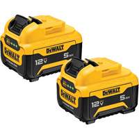 Max* Battery Packs, Lithium-Ion, 12 V, 5 Ah R.M.G. Prévention