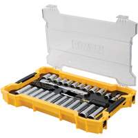 Jeu d'outils 3/8" & 1/2" pour m&eacute;canicien avec plateau & couvercle TOUGHSYSTEM 2.0 R.M.G. Prévention