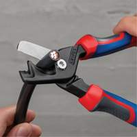 StepCut&reg; XL Cable Shears with KNIPEXTEND Handle, 9" R.M.G. Prévention
