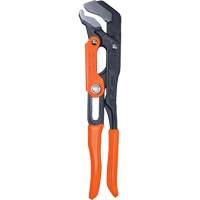 Quick-Adjust S-Jaw Pipe Wrench, 2" Jaw Capacity, 16-3/5" Long, Powder Coated Finish, Dipped Handle R.M.G. Prévention