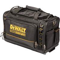 ToughSystem&reg; 2.0 Dirt Repellent Jobsite Tool Bag, 1680 Denier, 50 Pockets, Black/Yellow R.M.G. Prévention