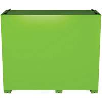 Armoire ventil&eacute;e pour le rangement d'&eacute;PI sur place, Acier, Vert lime haute visibilit&eacute; R.M.G. Prévention