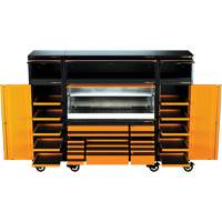 MEGAMOD Mechanics Tool Set in Premium Modular Foam Trays with Tool Storage & Shop Equipment, 1858 Pieces R.M.G. Prévention
