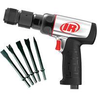 Heavy-Duty Air Hammer with Chisels, 16.2 CFM, 1/4" NPT, 3330 BPM, 3/4" x 2-1/2" (0.0mm x 0.0mm) R.M.G. Prévention
