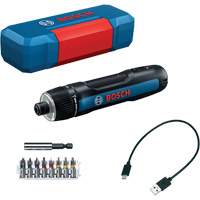 Rechargeable Screwdriver, 1/4", 4 V R.M.G. Prévention