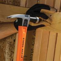 Straight-Claw Hammer, 18 oz., Fibreglass Handle, 14-4/5" L R.M.G. Prévention