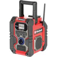 TE-CR 18 Li DAB+/FM/BT Cordless Radio (Tool Only), Lithium-Ion, 18 V R.M.G. Prévention
