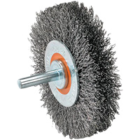 Mounted Wire Brush, 5/8" Arbor R.M.G. Prévention