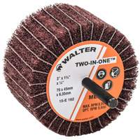 Meule &agrave; lamelles abrasives Two-In-One R.M.G. Prévention