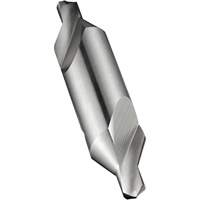 Combined Centre Drill and Countersink, #6, 7/32" Small Diameter, 1/2" Large Diameter, High Speed Cobalt R.M.G. Prévention