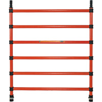 Composants pour &eacute;chafaudages la tour en fibre de verre, Montant d'extr&eacute;mit&eacute;, 47" la x 60" h R.M.G. Prévention