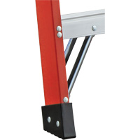 6600 AA Series Industrial Extra Heavy-Duty 2-Way Stepladders, Fibreglass, 375 lbs. Capacity, 4' R.M.G. Prévention