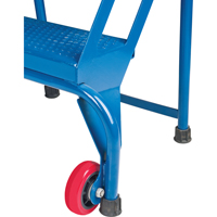 &eacute;chelle pliante portative, 2 marches, Perfor&eacute;, Hauteur 20" R.M.G. Prévention