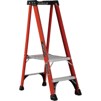 Industrial Extra Heavy-Duty Pro Platform Stepladders (FXP1800 Series), 2', 375 lbs. Cap. R.M.G. Prévention
