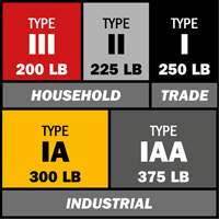 BuildMan&reg; Extension Ladder, 300 lbs. Cap., 40' H, Grade 1A R.M.G. Prévention