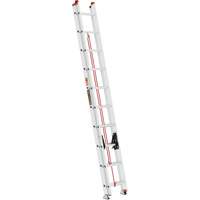 Jobsite Series Extension Ladder, 200 lbs. Cap., 20' H, Grade 3 R.M.G. Prévention