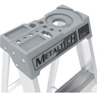 Escabeau avec plateau &agrave; peinture, 10', Aluminium, Capacit&eacute; 225 lb, Type 2 R.M.G. Prévention