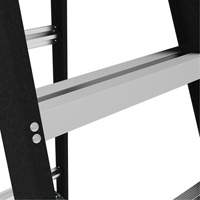 Escabeau avec plateau &agrave; peinture, 10', Fibre de verre, Capacit&eacute; 250 lb, Type 1 R.M.G. Prévention