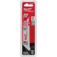 Lame de scie alternative Sawzall, Bim&eacute;tal, 18 Dents par pouce, 4" lo x 3/4" la R.M.G. Prévention