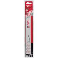 Lame The Torch Ice Hardened Sawzall, Bim&eacute;tal, 10 Dents par pouce, 9" lo x 1" la R.M.G. Prévention