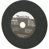 Meule abrasive pour scies &agrave; tronçonner et meuleuses dangle, 12" x 7/64", Arbre de 1", 4500 Tr/min R.M.G. Prévention