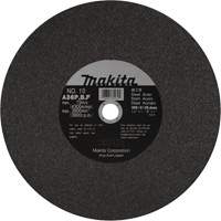 Meules pour la coupe des m&eacute;taux, 14" x 1/8", Arbre de 1", Oxyde d'aluminium, 3900 Tr/min R.M.G. Prévention