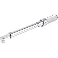 Fixed Head Micrometer Torque Wrench, Click, 3/8" Square Drive, 16-80 ft-lbs. R.M.G. Prévention