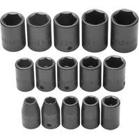 Socket Set, Impact, 1/2" Drive, 6 Points R.M.G. Prévention