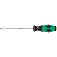 Tapered Slotted Screwdriver, 7 mm, 10-1/16" L, Plastic Handle R.M.G. Prévention