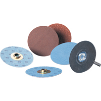 Disque &agrave; changement rapide Standard Abrasives, 3" dia., Grain P240, Oxyde d'aluminium R.M.G. Prévention