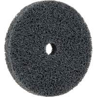 Meule homog&egrave;ne &agrave; faible densit&eacute; de s&eacute;rie 500 Standard Abrasives, 2" x 1/4", Arbre de 1/4", Grain de Fin, Carbure de silicium R.M.G. Prévention