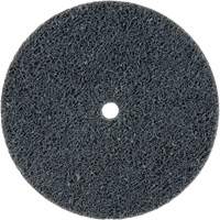 Meule homog&egrave;ne &agrave; faible densit&eacute; de s&eacute;rie 500 Standard Abrasives, 3" x 1/4", Arbre de 1/4", Grain de Fin, Carbure de silicium R.M.G. Prévention