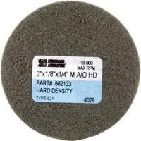Disque unitaris&eacute; Standard Abrasives, 3" x 1/8", Arbre de 1/4", Grain de Moyen, Oxyde d'aluminium R.M.G. Prévention