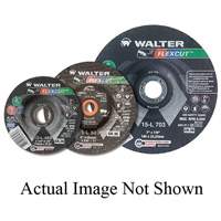 Meule FLEXCUT, 3", 36 Grain, Oxyde d'aluminium, 3/8", 20400 Tr/min, Type 29 R.M.G. Prévention