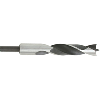 Brad Point, Wood Drills, 1", 8-5/8" Length, 1/2" Shank R.M.G. Prévention